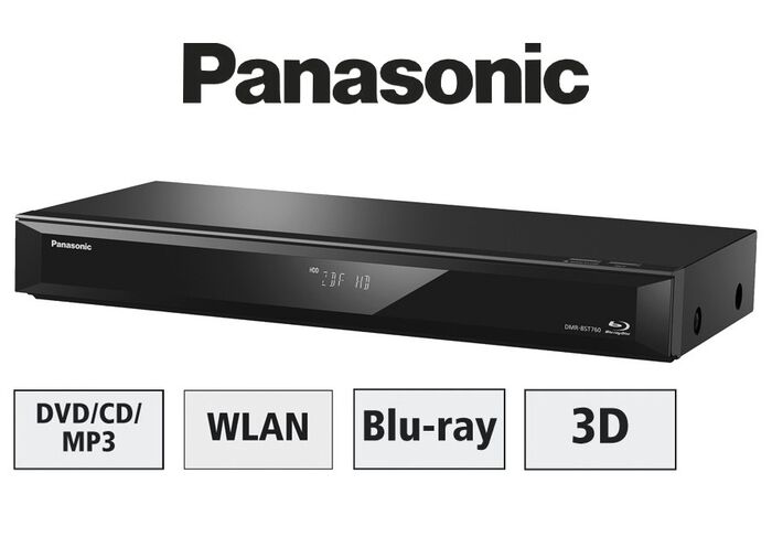 Panasonic Blu-Ray-Recorder mit Twin-Receiver 