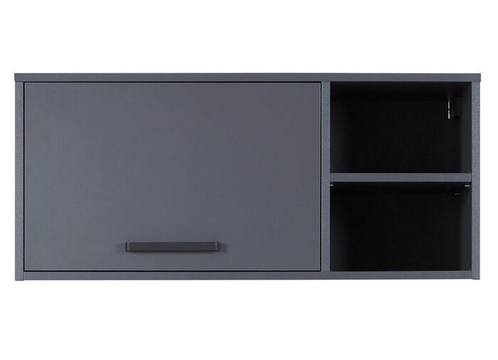 Raffinierte Schr&auml;nke mit Melaminbeschichtung ANTHRAZIT