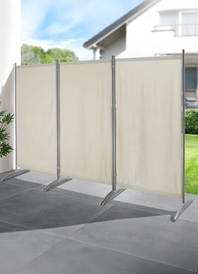 Standfeste Stellwand, 3-teilig 