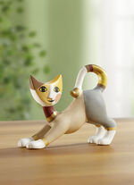 Mini-Katze Leni aus Biskuitporzellan 