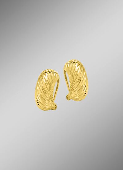 Stilvolle Raffinesse &ndash; elegante Ohrclips aus Silber 925/- fein 