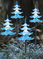 Solarstecker&laquo;Tannenbaum&raquo;, 4er-Set 