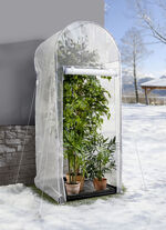 Frost-Schutzhaus mit Rahmen aus verzinktem Stahl 