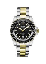 Quartz-Herrenuhr Rotary World Timer 
