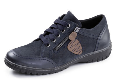 ELENA EDEN, bequeme Damen-Schnürschuhe, Weite G, mit herausnehmbarem Fussbett 