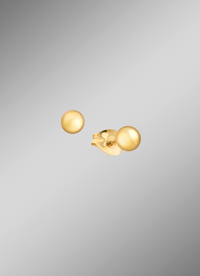 Glänzende Kugelohrstecker 