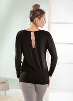 Shirt mit langen Fledermaus&auml;rmeln 