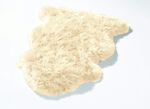 Vorleger aus echtem Merino-Lammfell BEIGE