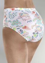 Viererpack Slips mit Floraldessin 