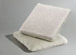 2-in-1 Wohnaccessoires mit wohlig warmem Flor CREME