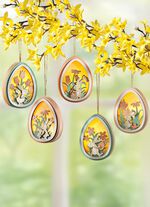 Beleuchtete Ostereih&auml;nger, 5er-Set 