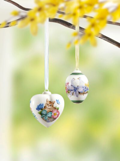 Hutschenreuther Jahresh&auml;nger 2024 aus hochwertigem Porzellan 