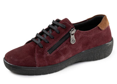 ELENA EDEN, bequeme Damen-Schnürschuhe, Weite G, mit herausnehmbarem Fussbett 