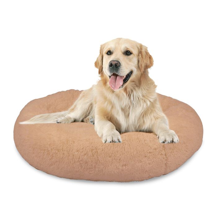 Ultraflauschiges Hunde-/Katzenbett aus Premiumpl&uuml;sch 