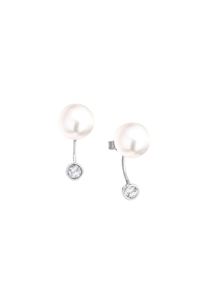 Klassische Ohrstecker mit S&uuml;sswasser-Zuchtperlen 