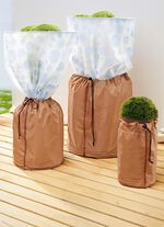 Topfschutz mit Rei&szlig;verschluss und Zugband 