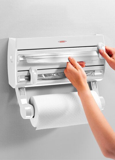 &laquo;Leifheit&raquo; Wandrollenhalter in verschiedenen Farben 