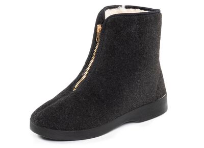 Haus-Stiefel mit praktischem Reissverschluss 