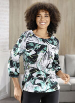 Blusenshirt mit Raffungen 