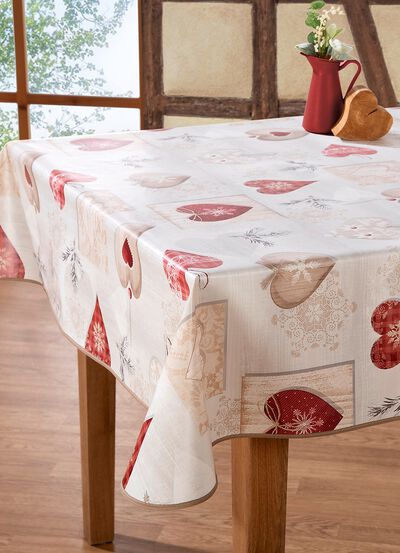 Wachstuch-Tischserie f&uuml;r innen und aussen 