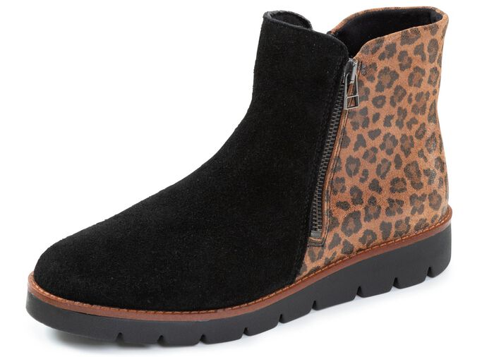 ELENA EDEN, trendige Damen-Stiefeletten, Weite G, mit herausnehmbarem Fussbett 