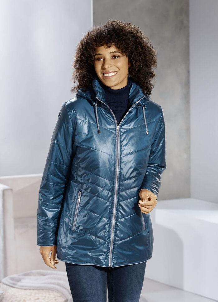 Jacke mit Reißverschlusstaschen, 