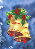 Beleuchtetes Fensterbild &laquo;Glocken&raquo; 