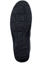 Waldläufer Slipper mit Leder-Massagefußbett MARINE