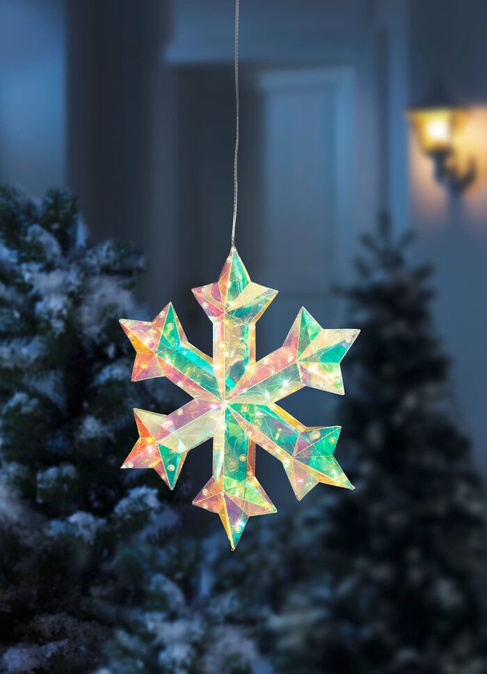 LED-Schneekristall &laquo;Glamour&raquo; 