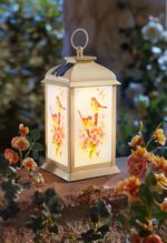 Solarlaterne aus Eisen 