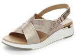 Caprice Sandale aus Nappaleder BRONZE