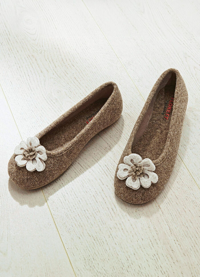 Ballerina von Florett aus angenehmem Filzmaterial 