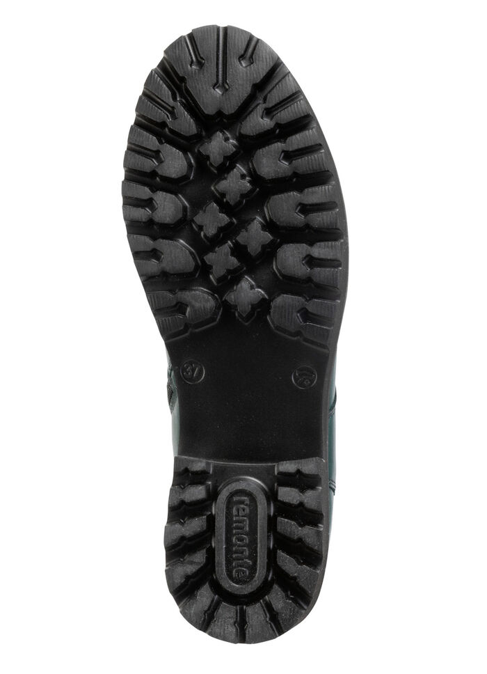 Remonte, modische Damen-Stiefeletten, Winterschuhe, Weite G, mit herausnehmbarem Fußbett PETROL