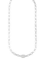 Elegante Halskette mit synth. Zirkonia 