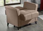 Gemütliche Polstermöbel mit Bettfunktion BEIGE