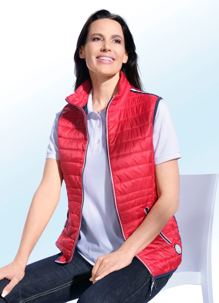 Funktionsgilet in 3 Farben  ROT