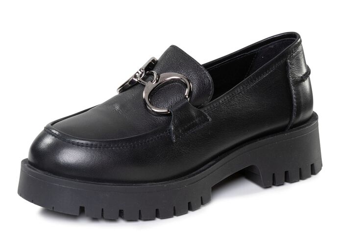 ELENA EDEN Loafer mit Metallschmuck 