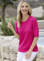 Pullover mit Strukturdessin 