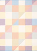 Kuschelig weiche Schlafdecke mit modernen Farbt&ouml;nen 