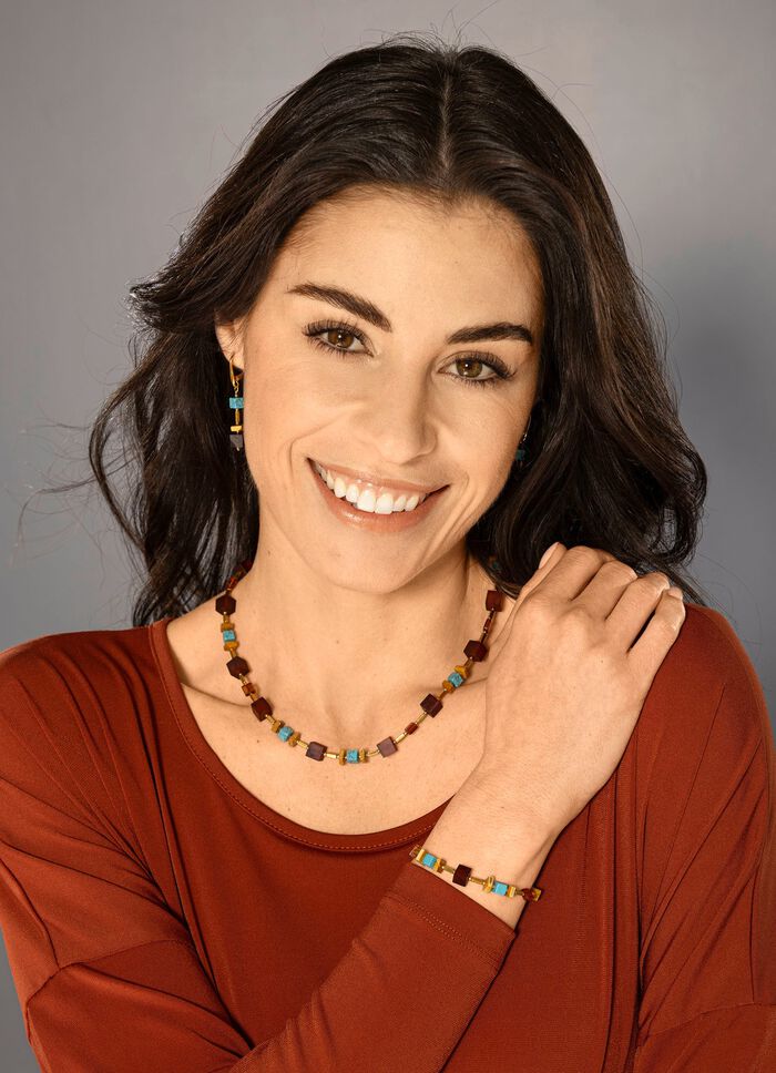 Armband mit Bernstein und T&uuml;rkis 