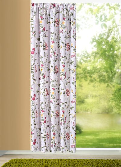 Wundersch&ouml;ner Tag-/Nachtvorhang mit Universalschienenband 