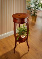 Beistelltisch mit Intarsien 