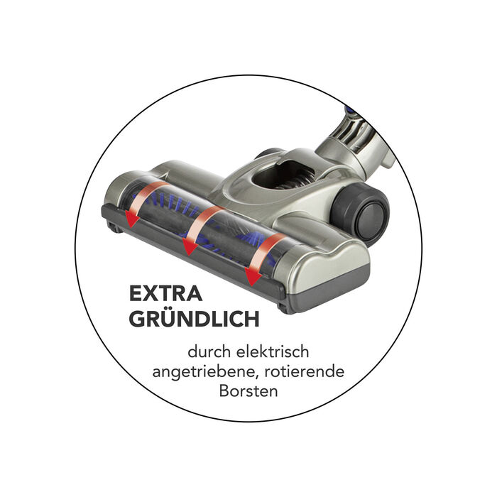 Leicht und flexibel einsetzbarer Akku-Handstaubsauger 