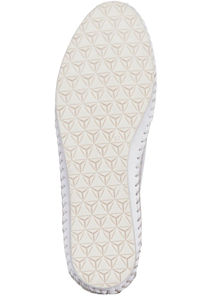 Andrea Conti Mokassin-Slipper aus Rind-Nappaleder WEISS