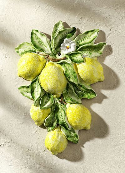 Wanddekoration aus italienischer Keramik 