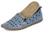 Gemini, sommerliche Damen-Slipper, Weite G, mit herausnehmbarem Fussbett JEANS