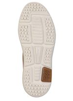 Waldl&auml;ufer, bequeme Herren-Sneaker, Weite H, mit herausnehmbarem Fussbett COGNAC-MARINE