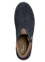 ELENA EDEN, bequeme Damen-Boots, Weite H, mit herausnehmbarem Fussbett DUNKELBLAU