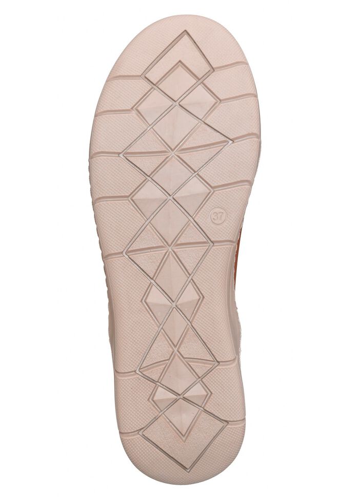 Gemini Stiefelette mit zwei Reissverschl&uuml;sse COGNAC