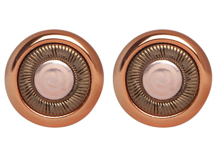 2 Ersatzk&ouml;pfe f&uuml;r Haarenterner Roxy Pocket Shaver 